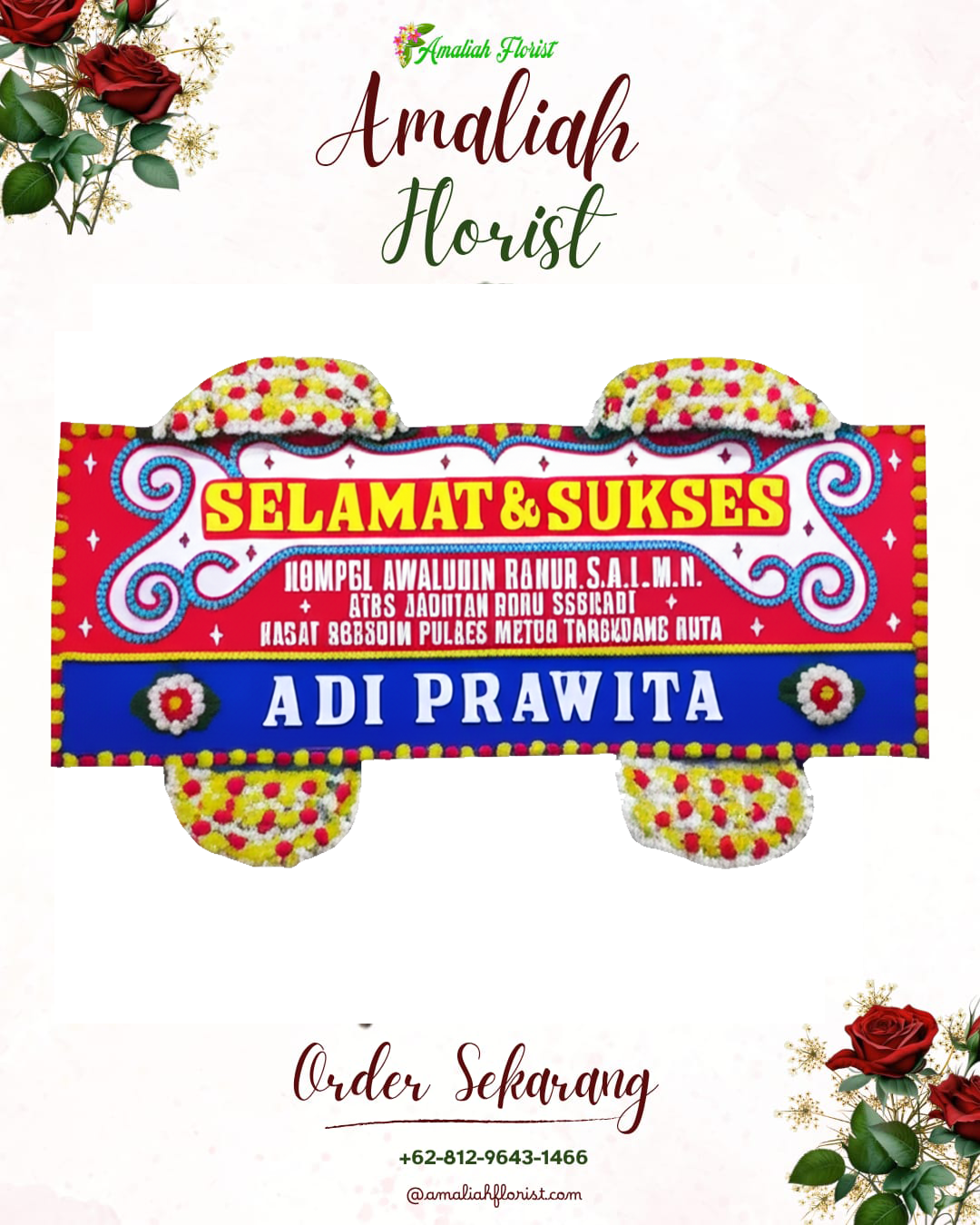 Papan Bunga Ucapan Selamat Dempo Selatan
